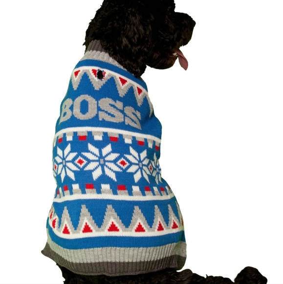 Vibrant Life Soft Knit "Boss" Sweater For Dog - Picture 2 of 5